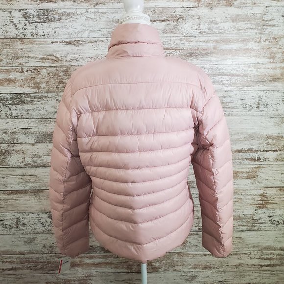 SAVE THE DUCK Blush Pink Giga Classic Puffer Coat - Picture 2 of 15